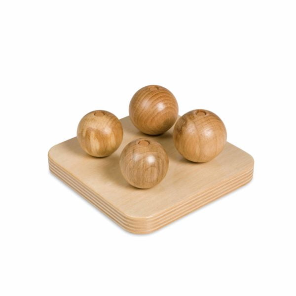 Balls On Small Pegs-produs original Nienhuis Montessori-prin Didactopia by Evertoys