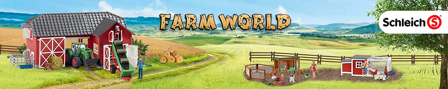 Banner farm World figurine Schleich - prin Didactopia by Evertoys