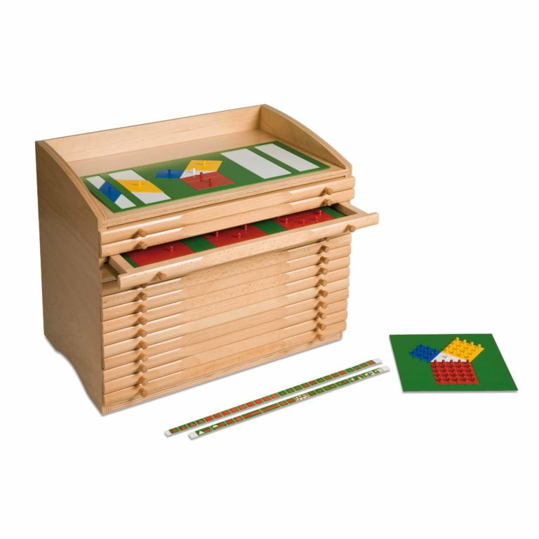 Fraction Cabinet-produs original Nienhuis Montessori-prin Didactopia by Evertoys
