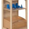 Geometry / Biology Cabinet: Open Back (93 cm)-produs original Nienhuis Montessori-prin Didactopia by Evertoys