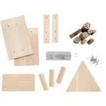 Hotel pentru insecte - Set bricolaj lemn - Activităţi outdoor copii - Terra Kids HABA prin Didactopia 2