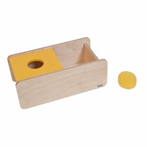 Imbucare Box With Flip Lid – Knit Ball-produs original Nienhuis Montessori-prin Didactopia by Evertoys