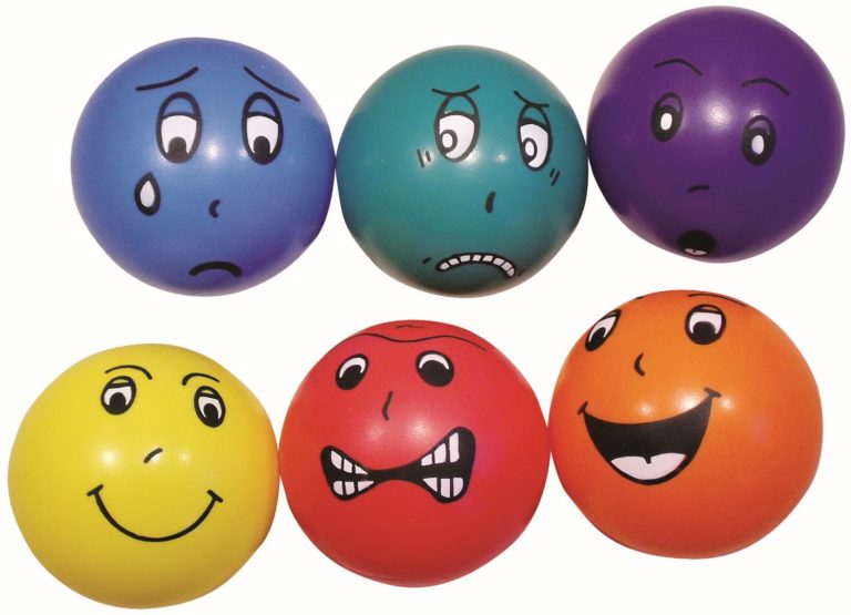 Mingile emotiilor - Competente sociale prin joaca - Set 6 mingi 2
