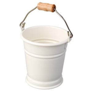 Mini Bucket: White-produs original Nienhuis Montessori-prin Didactopia by Evertoys