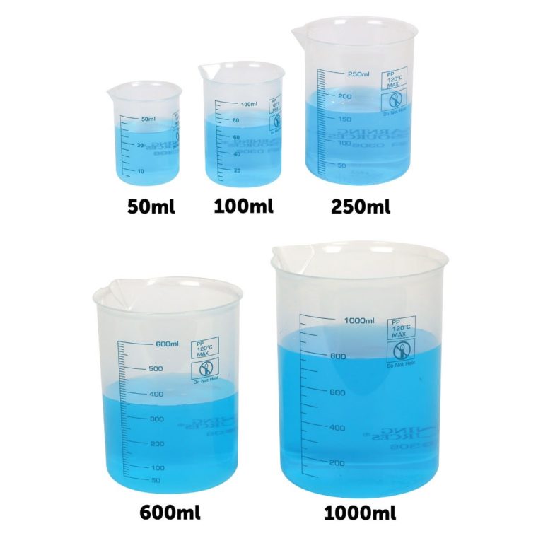 Recipiente pentru măsurat lichide în litri - Set de 4 pahare gradate - Dotări laborator - Copii mici - Learning Resources 4