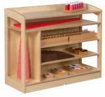 Sensorial Cabinet: Open Back (93 cm)-produs original Nienhuis Montessori-prin Didactopia by Evertoys