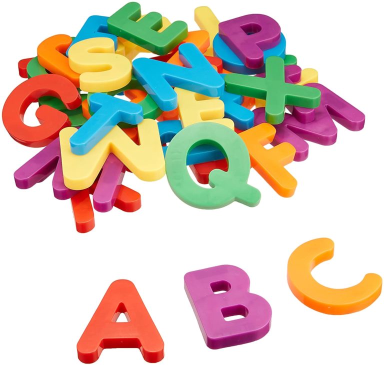 Set de 40 de litere magnetice ( majuscule ) - Alfabet - Dezvoltare cognitivă - Learning Resources 2
