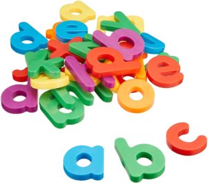 Set de 40 de litere magnetice ( minuscule ) - Alfabet - Dezvoltare cognitivă - Learning Resources 2
