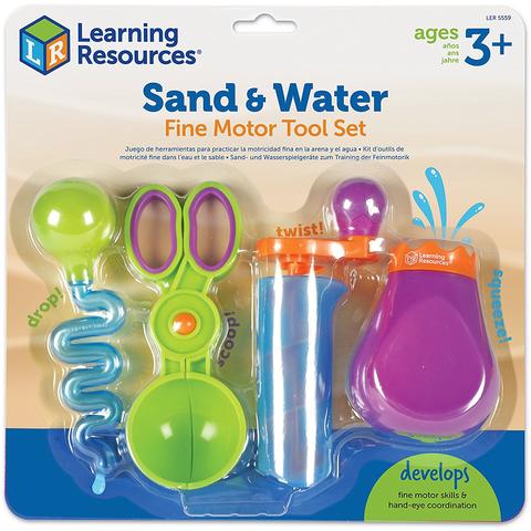 Set ustensile pentru experimente - Apă și nisip - Learning Resources 2