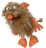 Flausi, monstrulețul bun la toate - Marionetă - Păpuşă de mână, 35cm - Living Puppets by Didactopia 5