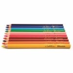 Jumbo Crayons triangular Goldline - Heutink - Carton of 12 - Assorted colours-Educo-prin Didactopia by Evertoys