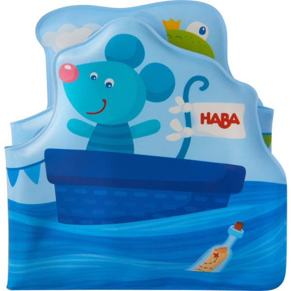 Salut animaluțe marinari! - Carte tip jucărie pentru baie - HABA by Didactopia