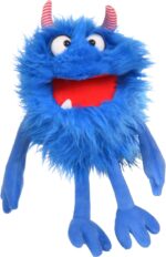 Schmackes, monstrul pofticios - Marionetă - Păpuşă de mână, 35 cm - Original Living Puppets® 4