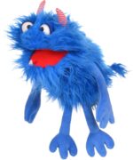 Schmackes, monstrul pofticios - Marionetă - Păpuşă de mână, 35 cm - Original Living Puppets® 5