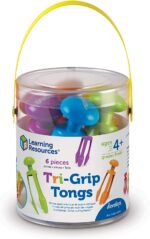 Set 6 cârlige colorate - Sortare - Learning Resources 4