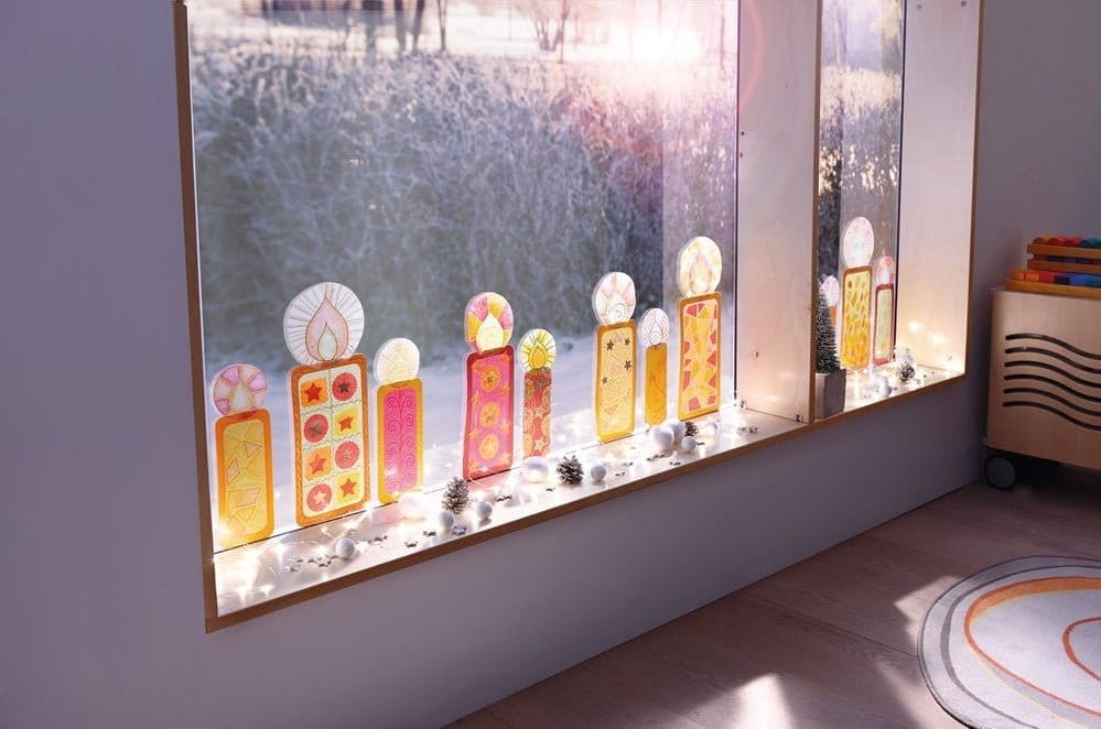 Set creație copii - Lumânări de fereastră - Bricolaj - Haba prin Didactopia 1