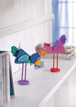 Set creație copii - Păsări de hârtie - Bricolaj - HABA by Didactopia 1
