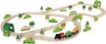 Trenuleţ lemn - Circuit tren prin pădure - Hape® by Didactopia 1
