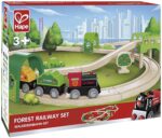 Trenuleţ lemn - Circuit tren prin pădure - Hape® by Didactopia 2