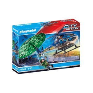 ELICOPTER DE POLITIE SI PARASUTIST-Playmobil-City Action-PM70569