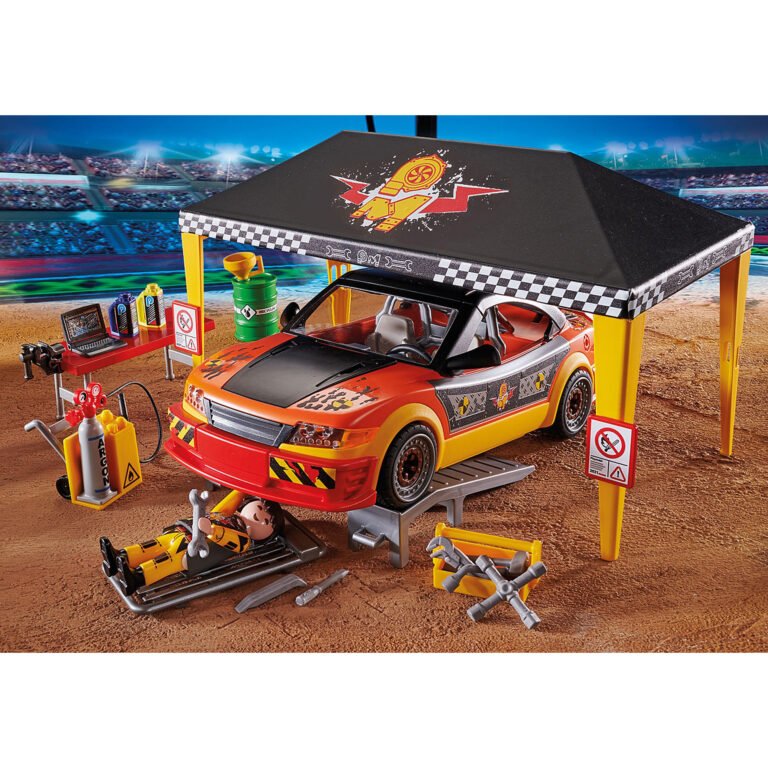 STUNT SHOW - CORT REPARATII AUTO-Playmobil-Stunt Show-PM70552