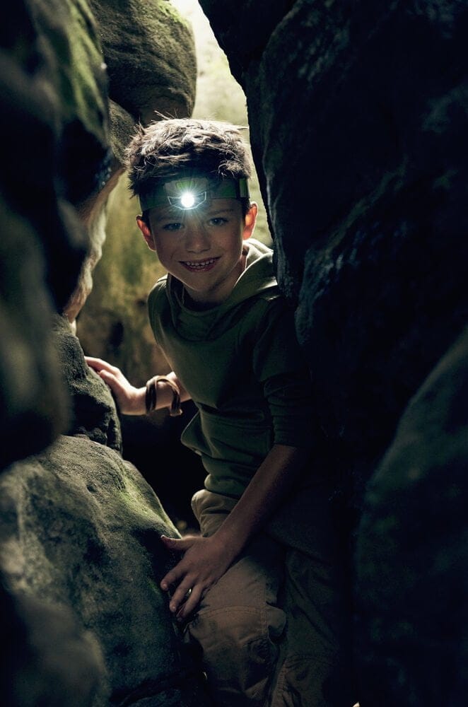 Lanterna de frunte copii - multifunctionala - Drumetie si explorare - Activitati outdoor copii - Haba Terra Kids prin Didactopia