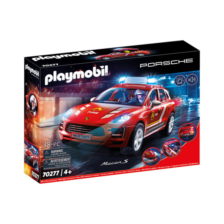 PORSCHE MACAN DE POMPIERI-Playmobil-Porsche-PM70277