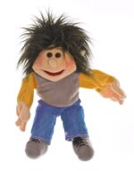 Tibisor - 35 cm - Papusa Marioneta - original Living Puppets
