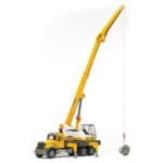 BRUDER - CAMION MACK GRANITE LIEBHERR CU MACARA-Vehicule Originale Bruder-BR02818