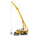 BRUDER - CAMION MACK GRANITE LIEBHERR CU MACARA-Vehicule Originale Bruder-BR02818