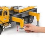 Bruder Camion Mack Granite Liebherr Cu Macara - Original Bruder® 02818 - imagine 6