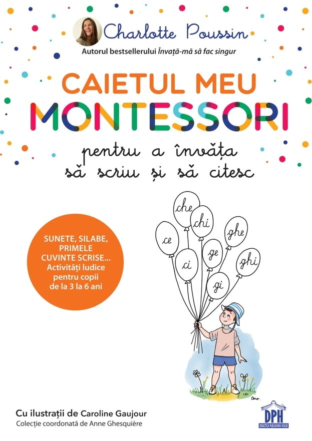 Caietul meu Montessori pt a învăța să scriu și să citesc - Charlotte Poissin, Caroline Gaujour - DPH prin Didactopia 1