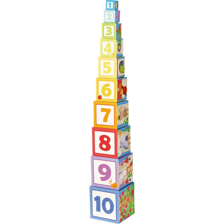 Rapunzel - Turn de stivuit - Numărare, adunare de la 1 la 10 - Haba prin Didactopia 3