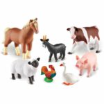 Animale de la fermă- Jumbo - Joc de rol - Learning Resources - 1