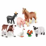Animale de la fermă- Jumbo - Joc de rol - Learning Resources - 2