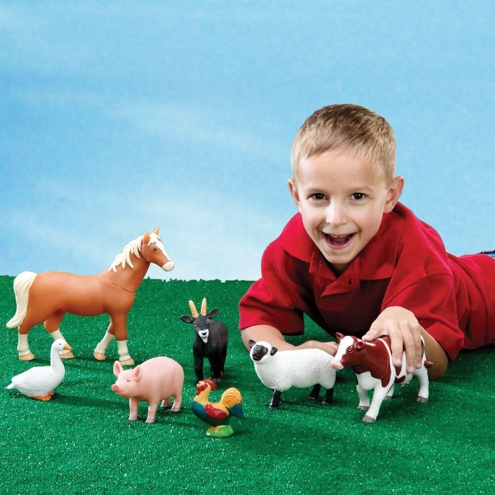Animale de la fermă- Jumbo - Joc de rol - Learning Resources - 