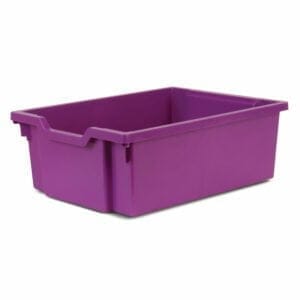 Sertar Cutie depozitare 15 cm inaltime - Deep - Plum Purple - Original Gratnells F2 prin Didactopia