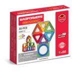 Set magnetic de construit- Magformers Basic Plus 30 set-Original Magformers-clic-715015-prin Didactopia