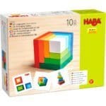 Cubul 3D multicolor - Joc de plasare - Haba prin Didactopia 1