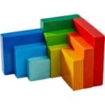 Cubul 3D multicolor - Joc de plasare - Haba prin Didactopia 6