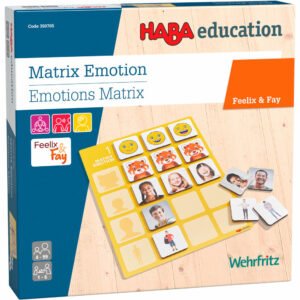 Feelix & Fay Matricea emoțiilor - Joc educativ - Haba prin Didactopia 1