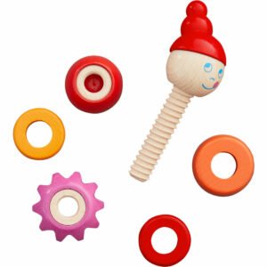 Figurine pe șurub - Jucărie dexteritate bebe - înşurubare - Haba prin Didactopia 2