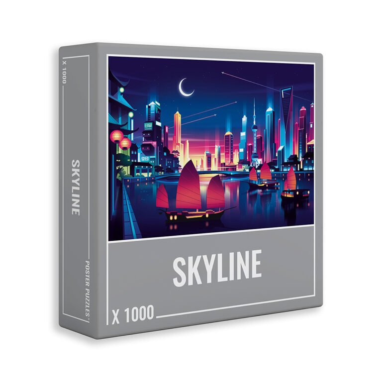 Puzzle Skyline 1000 - Original Cloudberries prin Didactopia