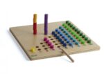 Învăţăm să numărăm - Joc educativ matematică- Integral lemn - Erzi Germania