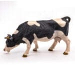 Vaca Alb Cu Negru - Figurină originală Papo® 51150 - imagine 8