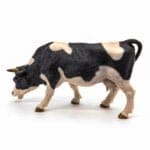 Vaca Alb Cu Negru - Figurină originală Papo® 51150 - imagine 9