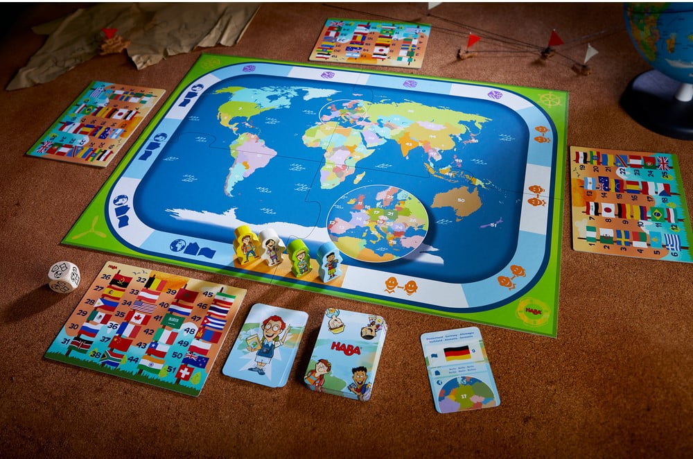 Ţările lumii - Joc educativ - Geografie - Haba prin Didactopia 3
