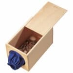 Cutie de lemn tactila – Recunoastere obiecte – Dezvoltare senzoriala Haba Education in Romania prin Didactopia