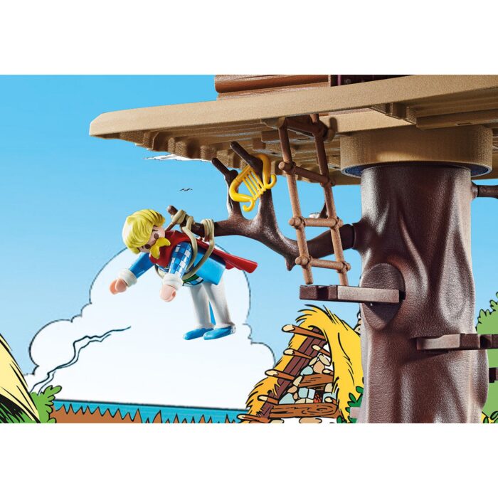 Playmobil - Asterix Si Obelix - Cacofonix Si Casa In Copac-PM71016