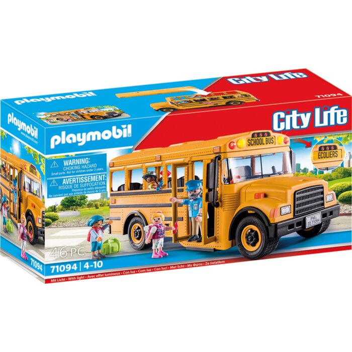 Playmobil - Autobuz Scolar-PM71094